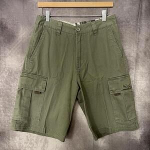VTG Quicksilver Cargo Shorts Men‎ Size 30 Baggy Wide-Leg 90s Y2K